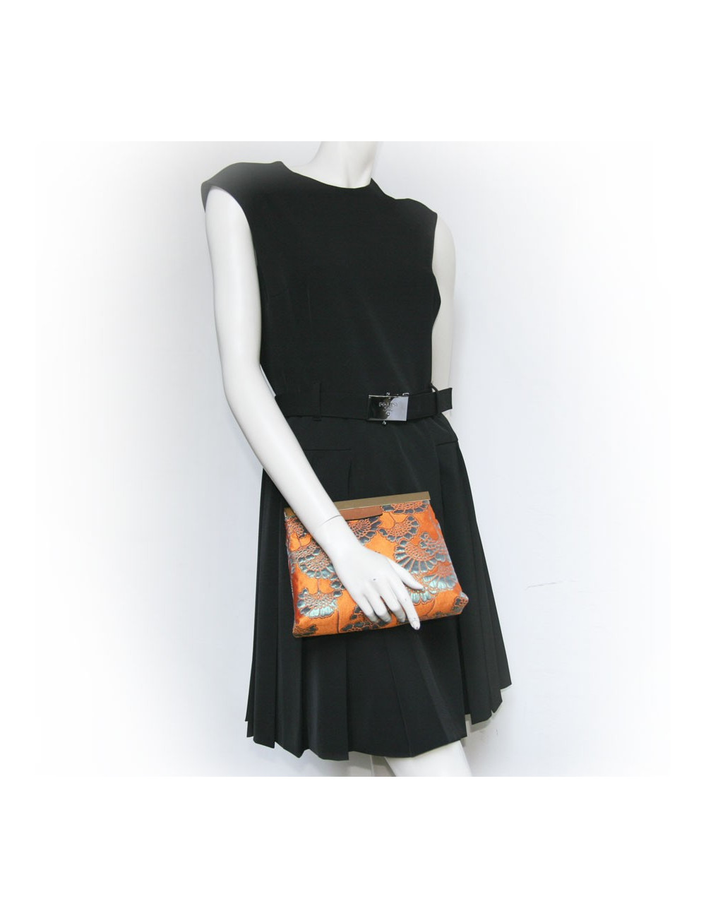 Pochette du soir MARNI soie brodée