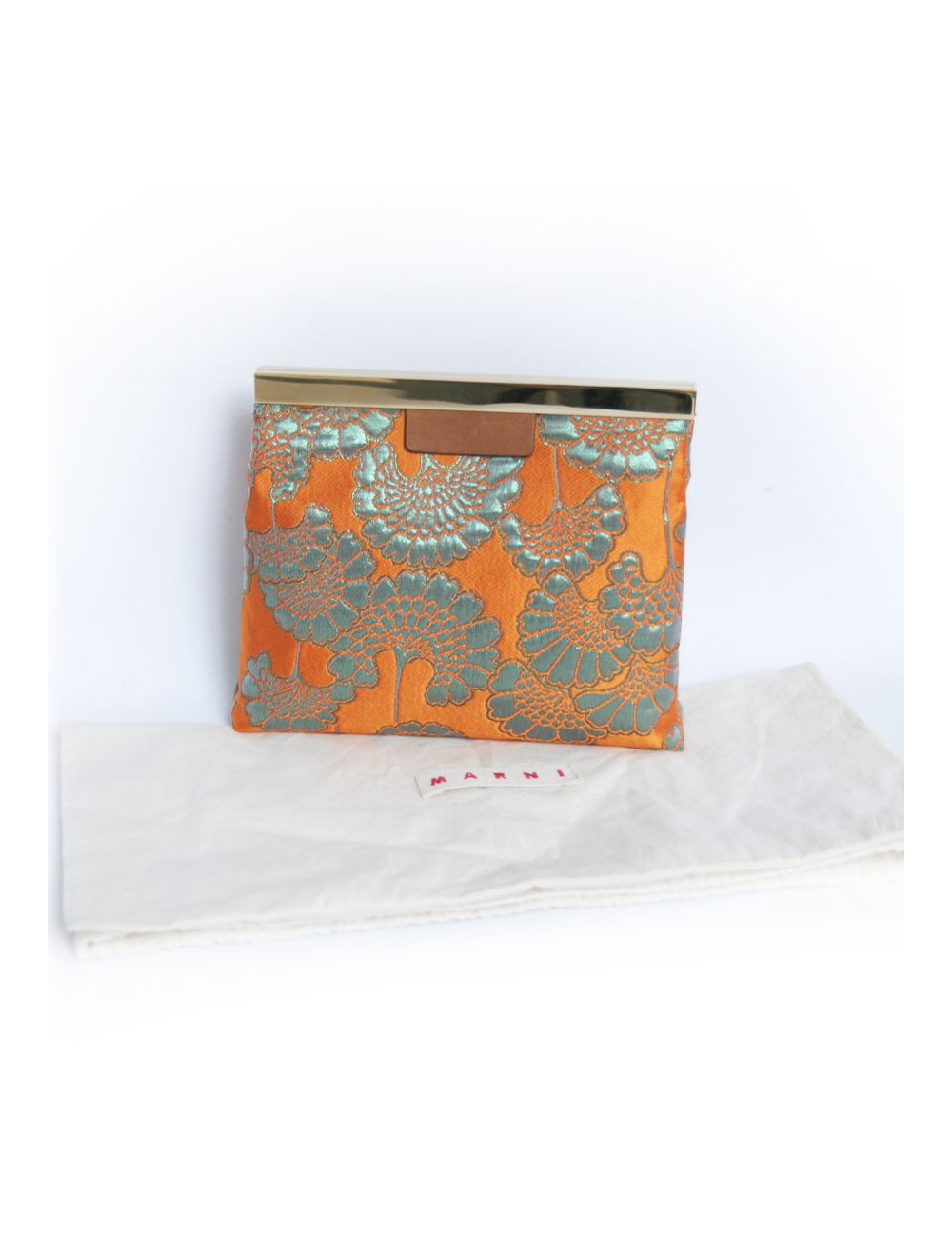 Pochette du soir MARNI soie brodée