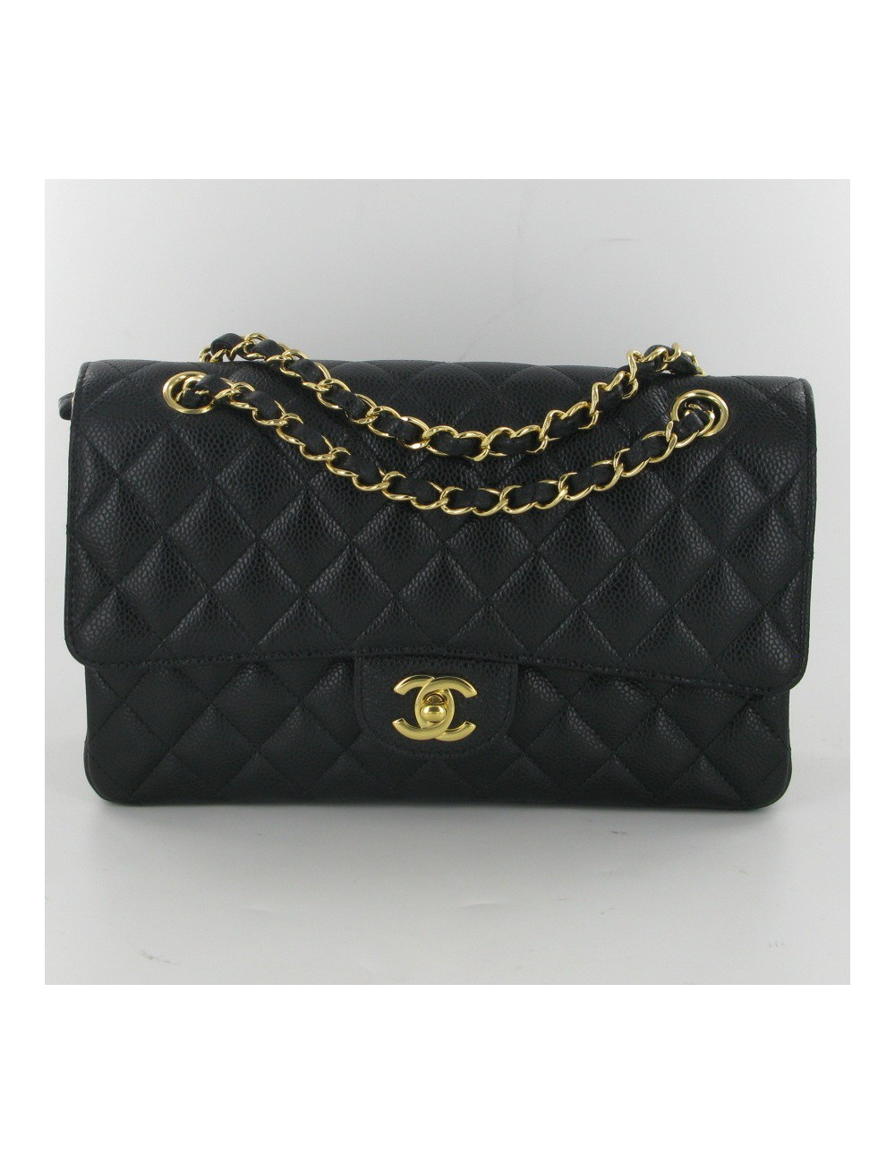 Timeless CHANEL caviar leather