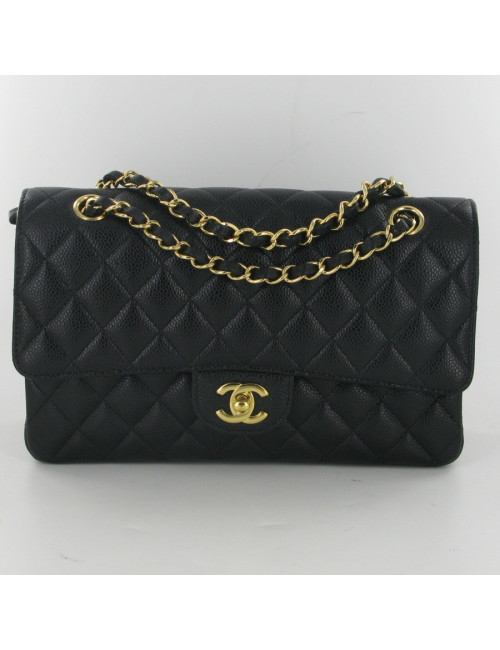Timeless CHANEL caviar leather
