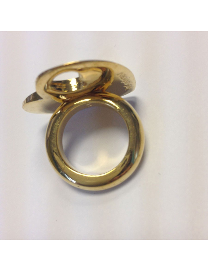 Bague coeur YVES SAINT LAURENT t51 dorée