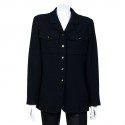 CHANEL vintage Black wool jacket
