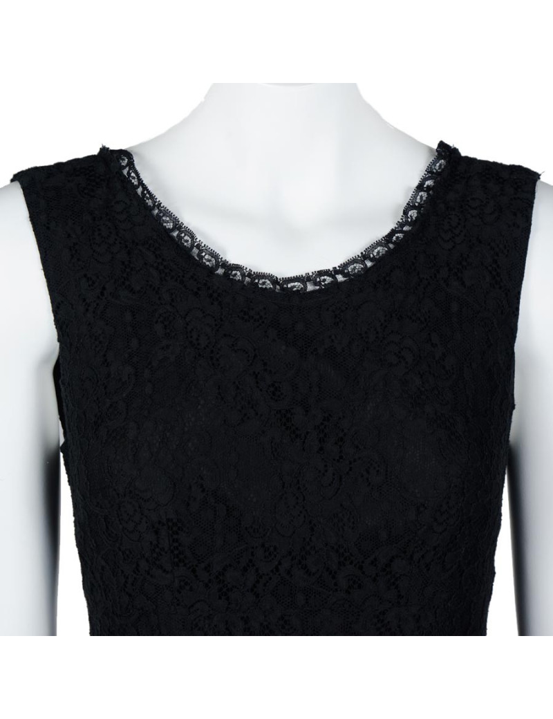 Robe de cocktail DOLCE & GABBANA T40 it dentelle noire 