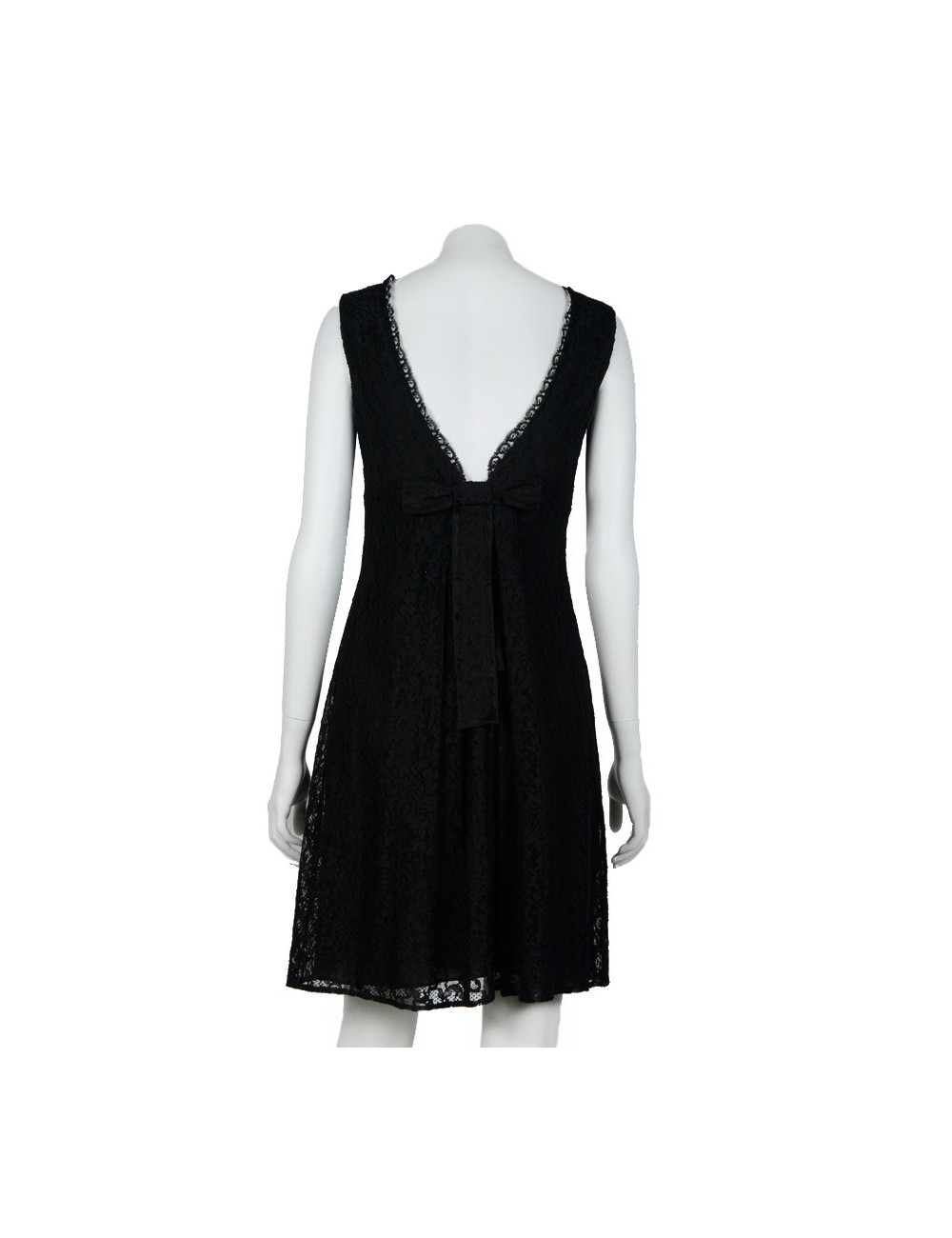 Robe de cocktail DOLCE & GABBANA t 40 it dentelle noire 