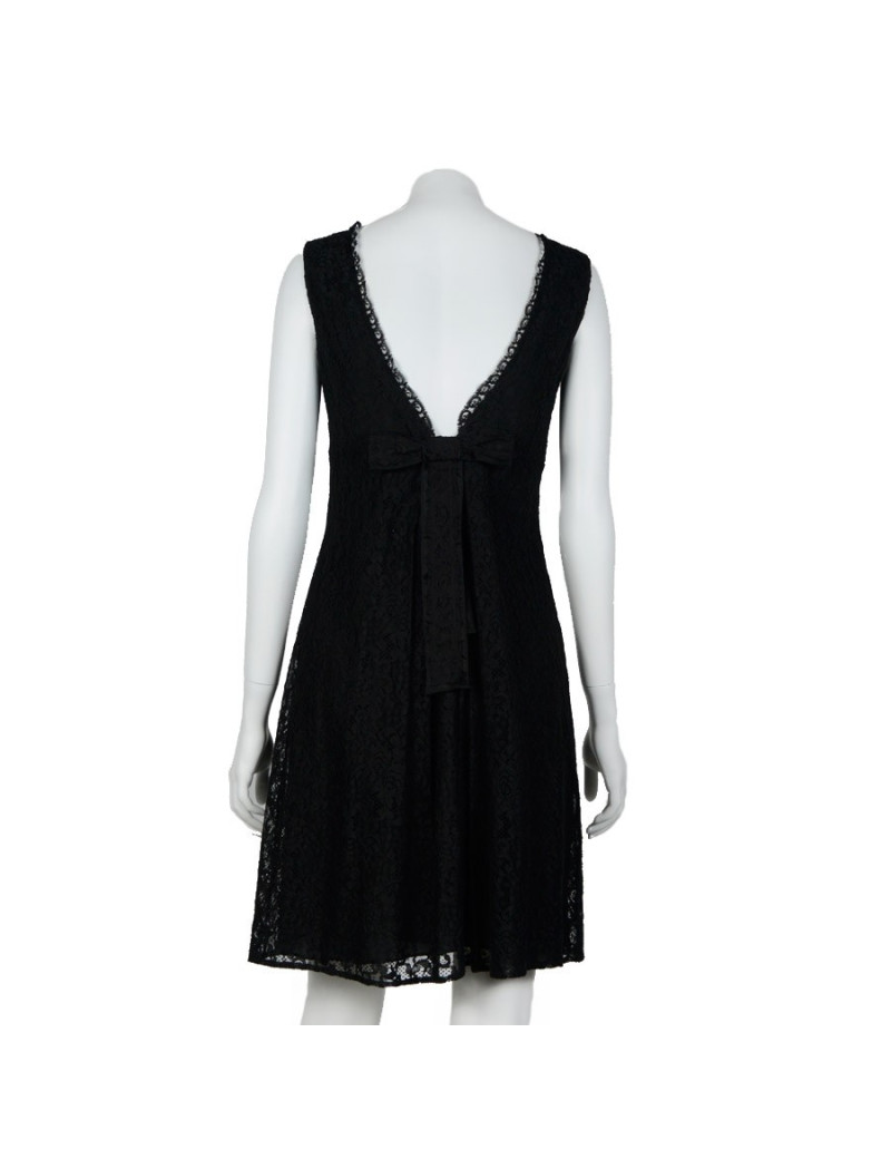 Robe de cocktail DOLCE & GABBANA T40 it dentelle noire 