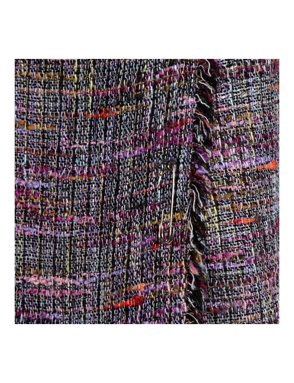 Jupe longue CHANEL tweed t 38