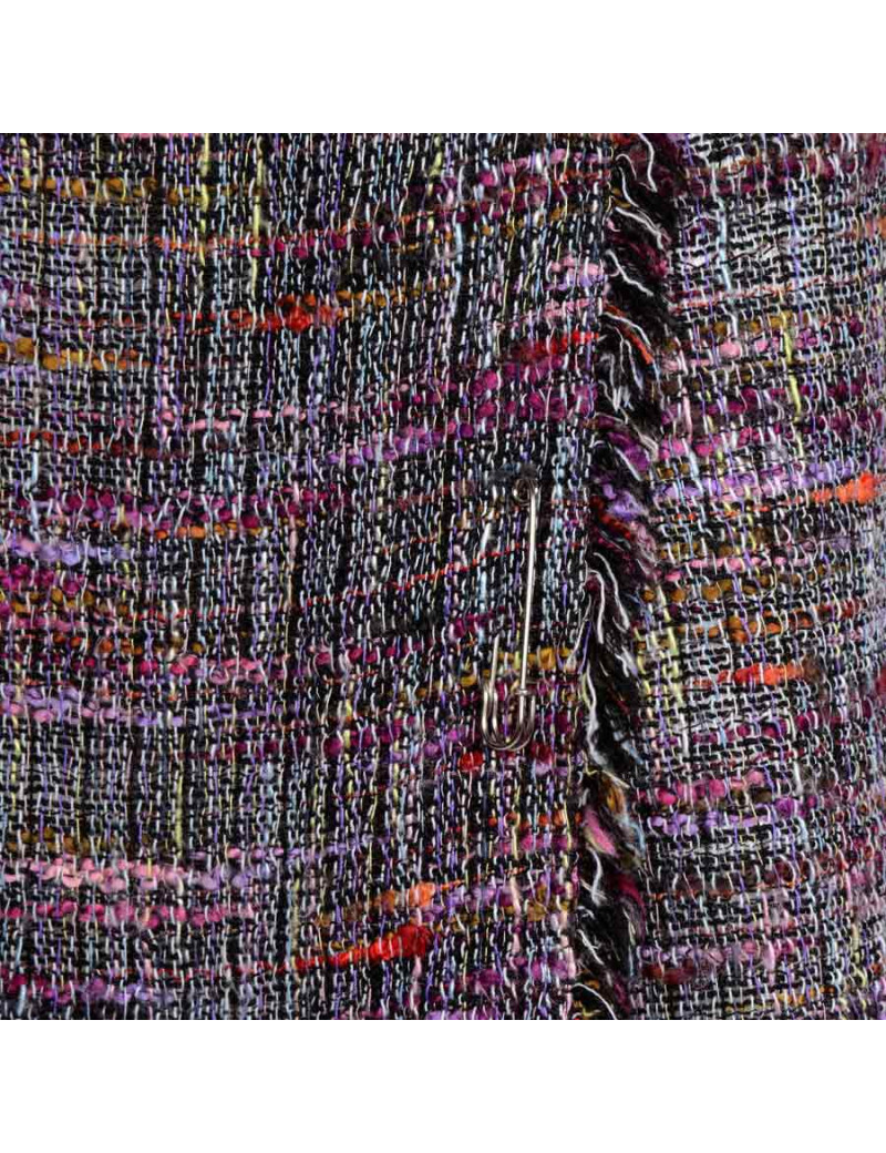 Jupe longue CHANEL tweed t 38