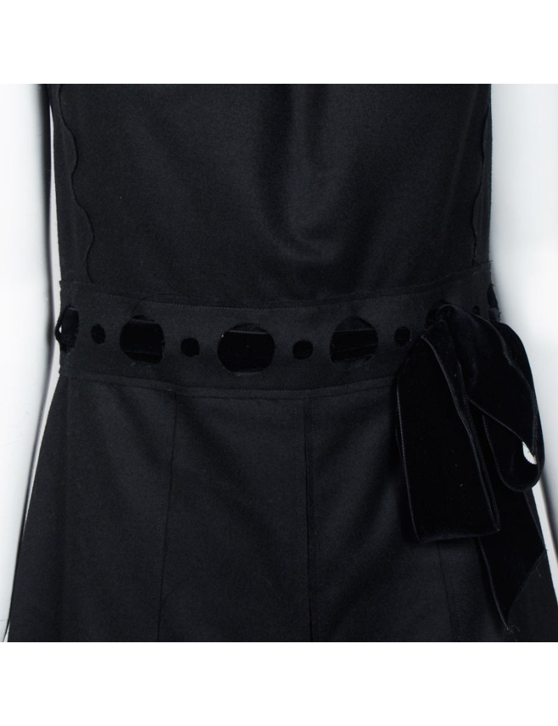 Robe YVES SAINT LAURENT T38 grise stretch