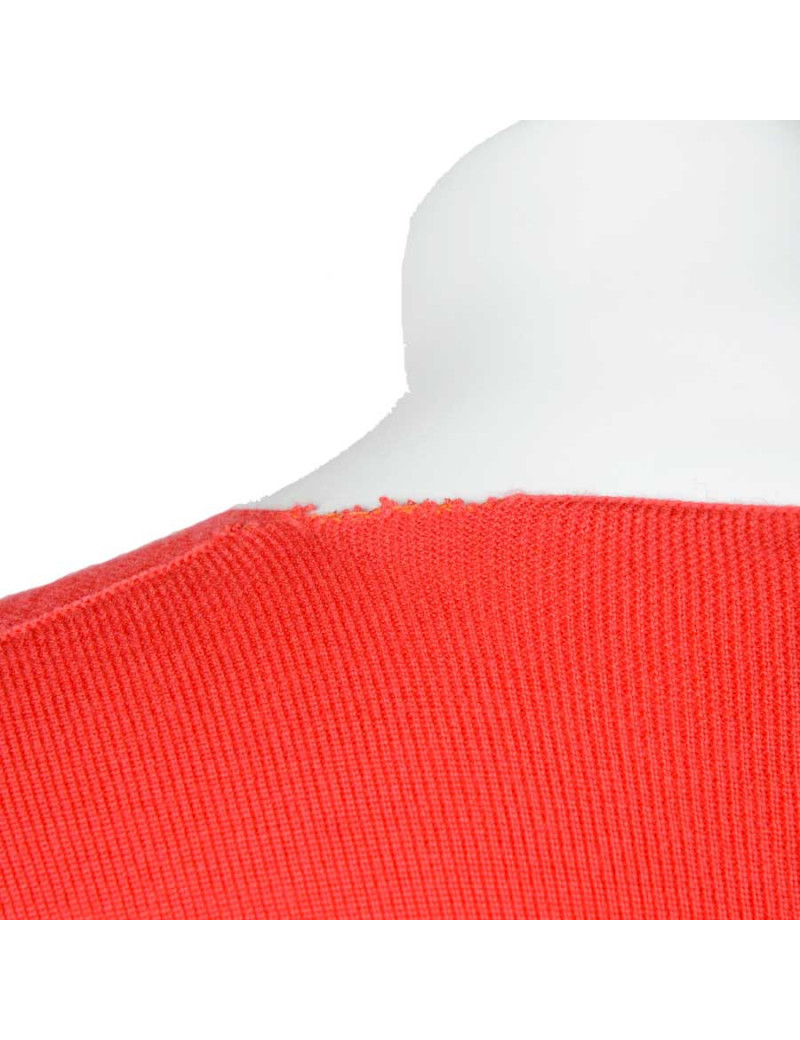 Long pull HERMES t 34 cachemire orange