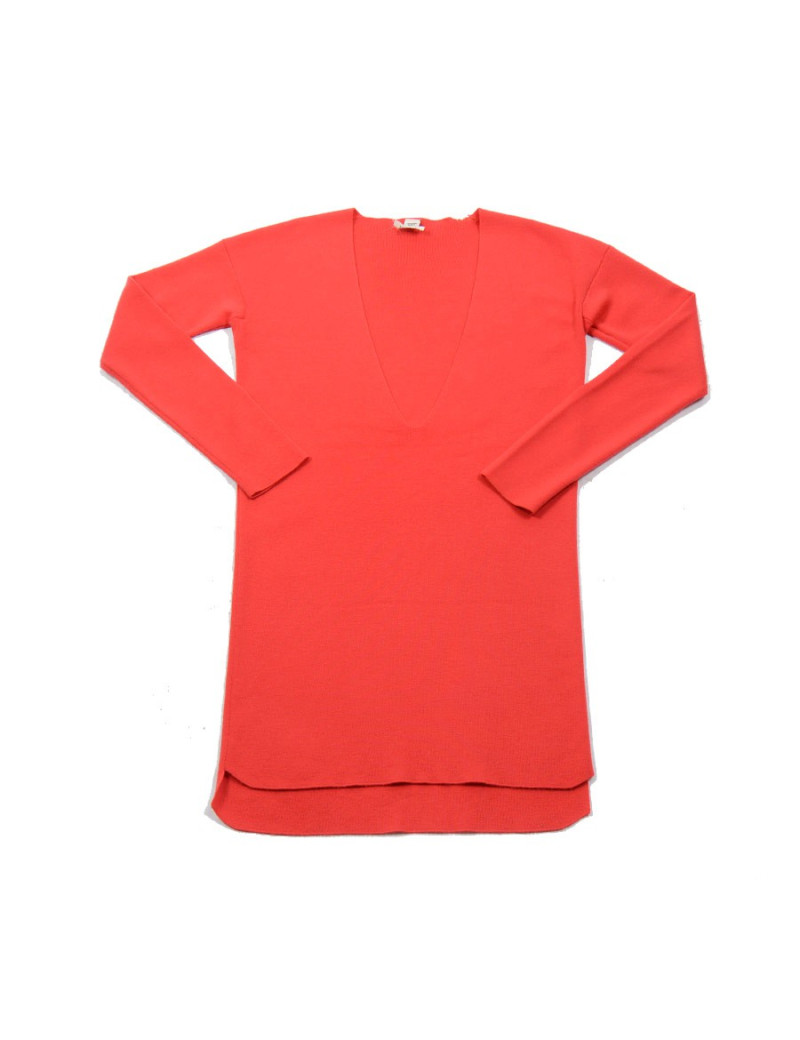 Long pull HERMES t 34 cachemire orange