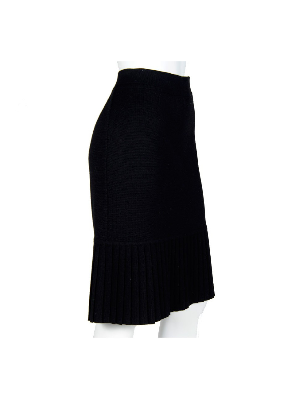 Jupe CHANEL jersey noir