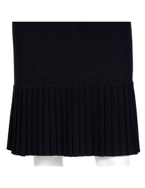 Jupe CHANEL jersey noir
