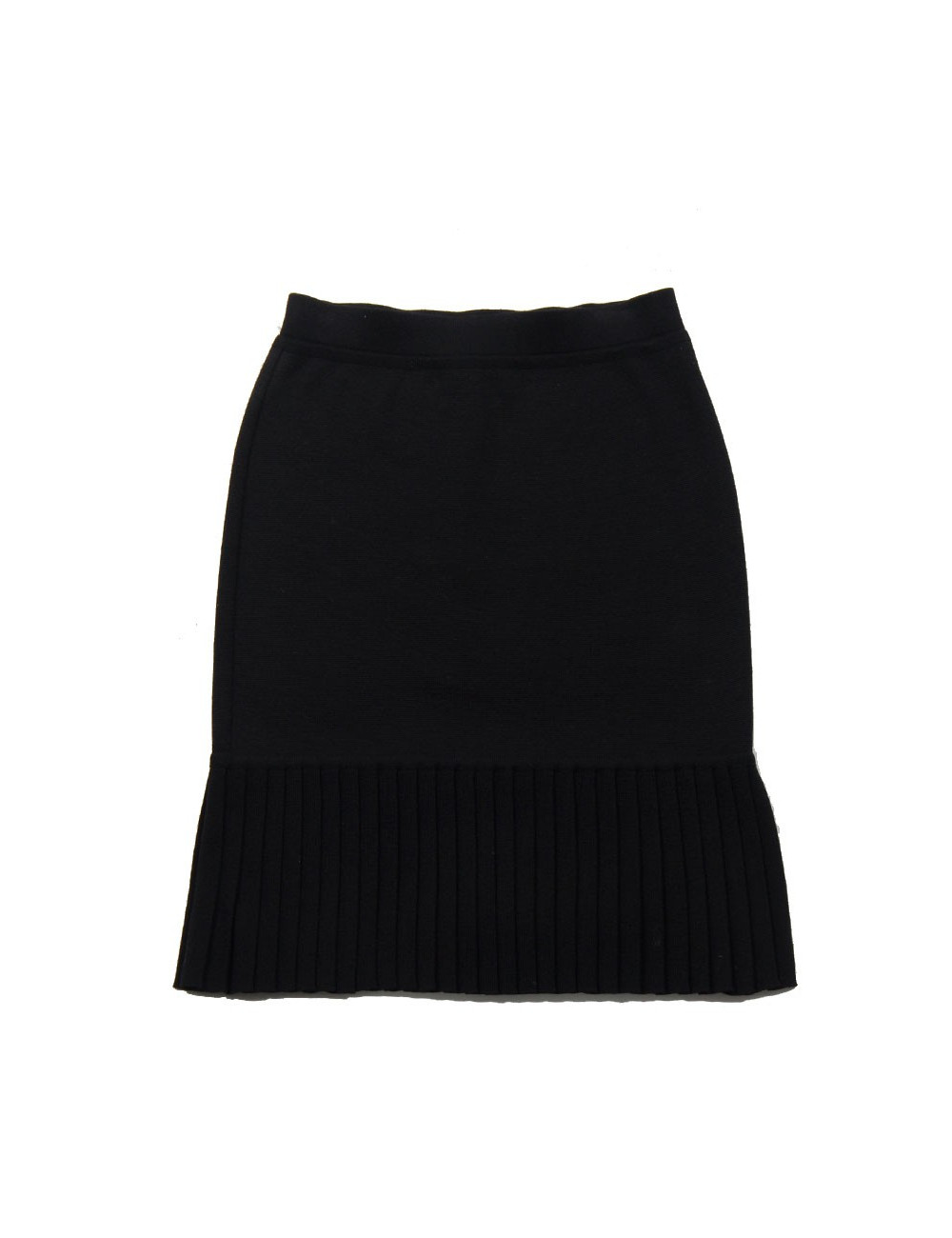 Jupe CHANEL jersey noir