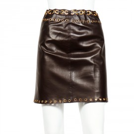 PRADA leather skirt