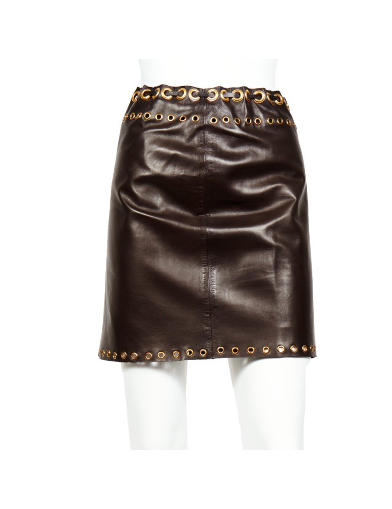 Jupe PRADA en cuir