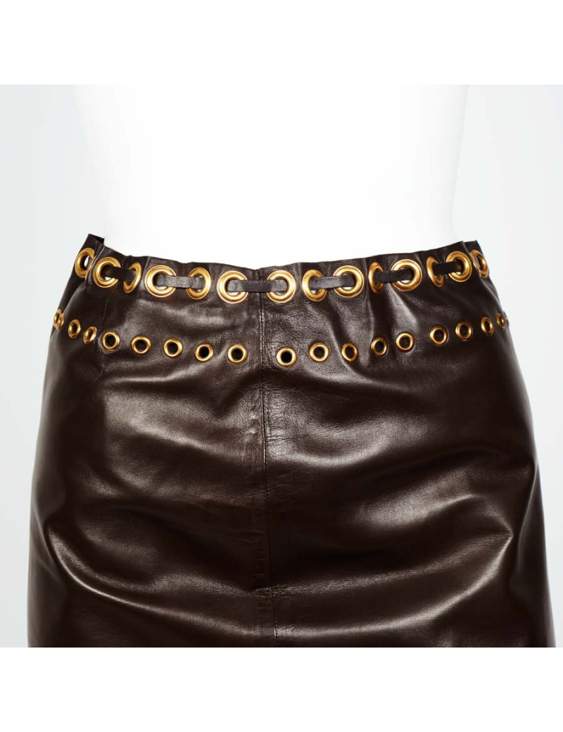 Jupe PRADA en cuir