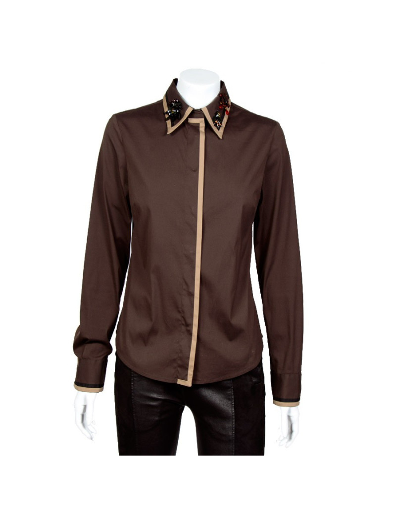 Blouse PRADA marron t 42 it