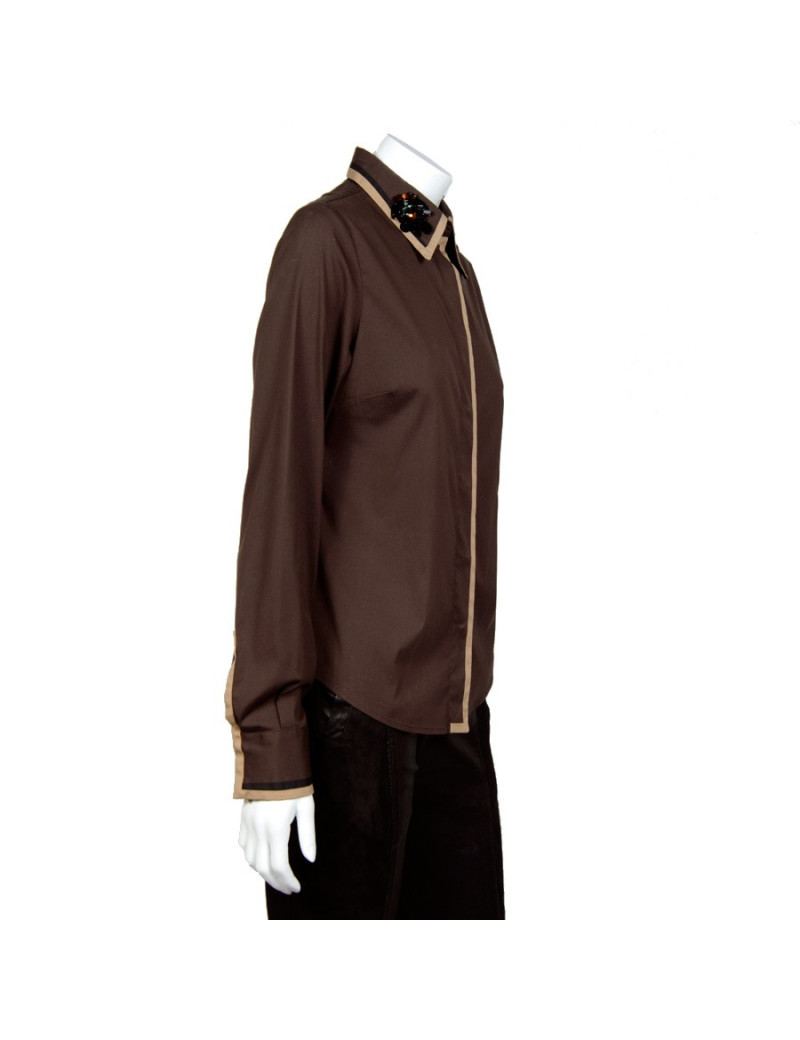 Blouse PRADA marron t 42 it