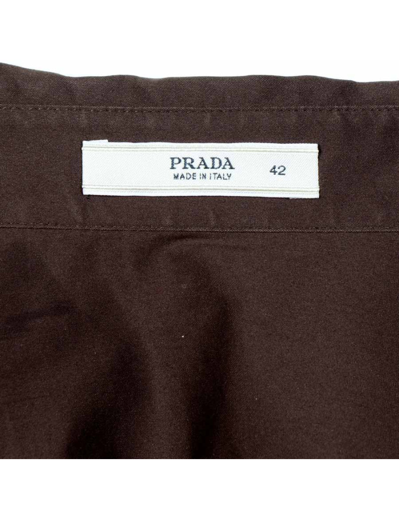 Blouse PRADA marron t 42 it