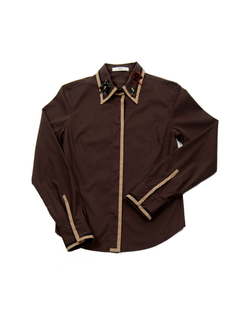 Blouse PRADA marron t 42 it