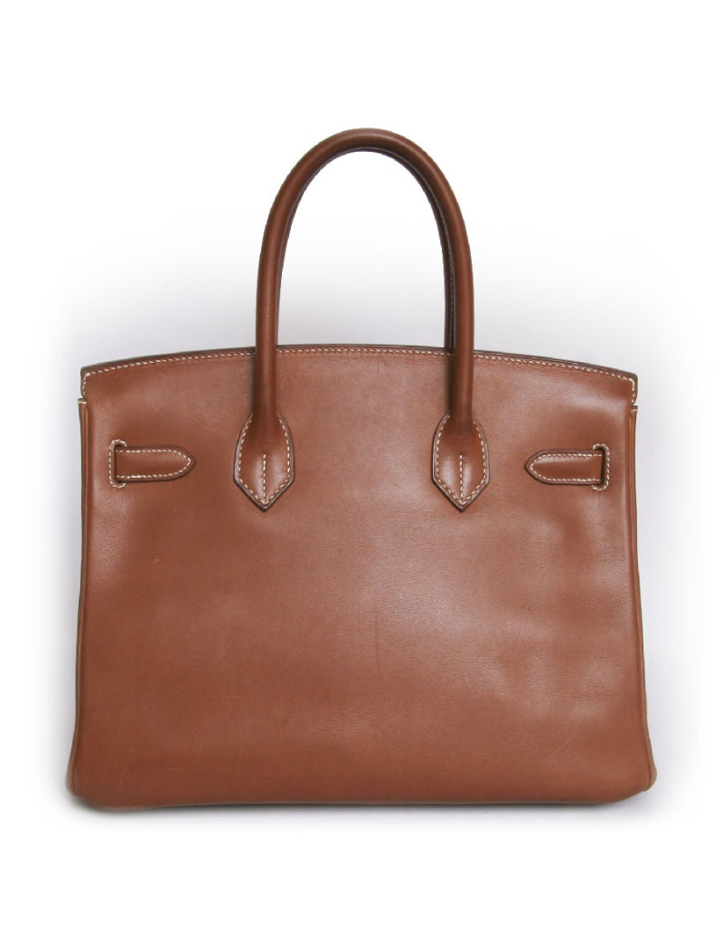 Birkin HERMES 30 veau  barenia naturel