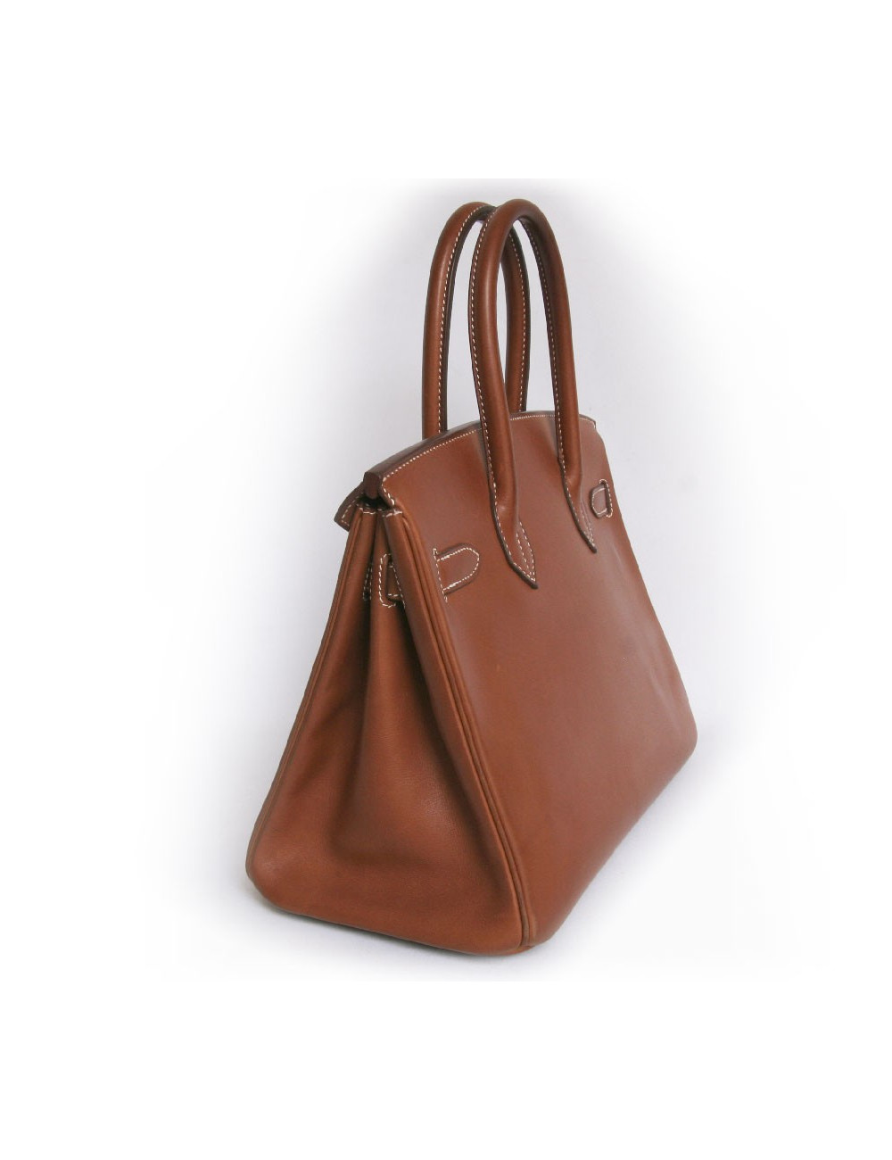 Birkin HERMES 30 veau  barenia naturel
