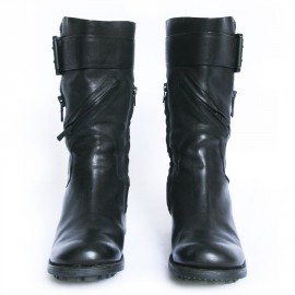 FREE LANCE T 41 black leather boots