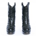 Boots à talons T 37,5 BOTTEGA VENETA python noir 