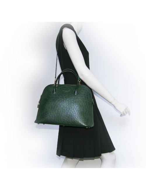 Sac HERMES Bolide vert