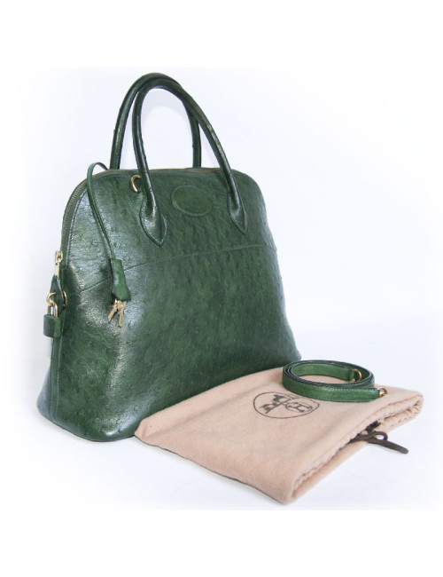 Sac HERMES Bolide vert
