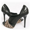 Dior shoes in leather and leopard T 38