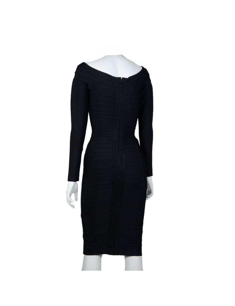 Robe HERVE LEGER noire