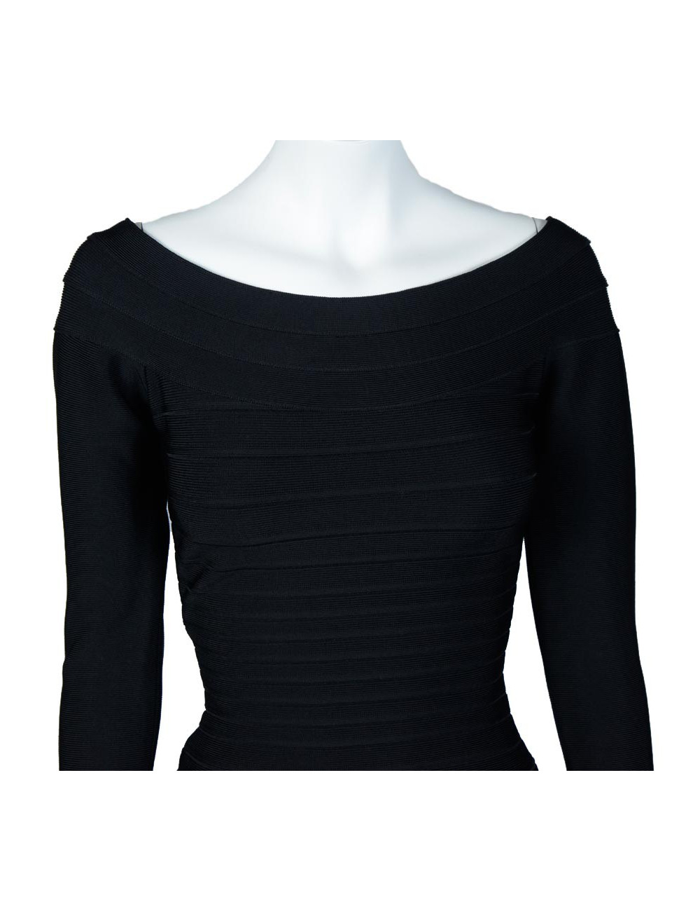 Robe HERVE LEGER noire