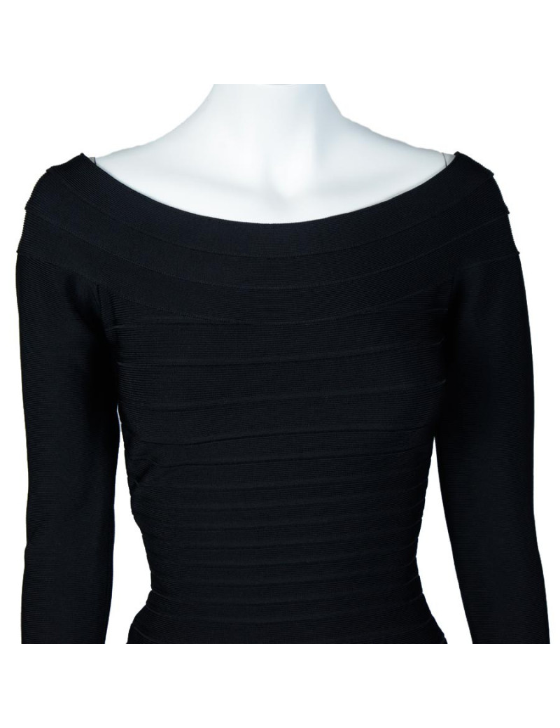 Robe HERVE LEGER noire