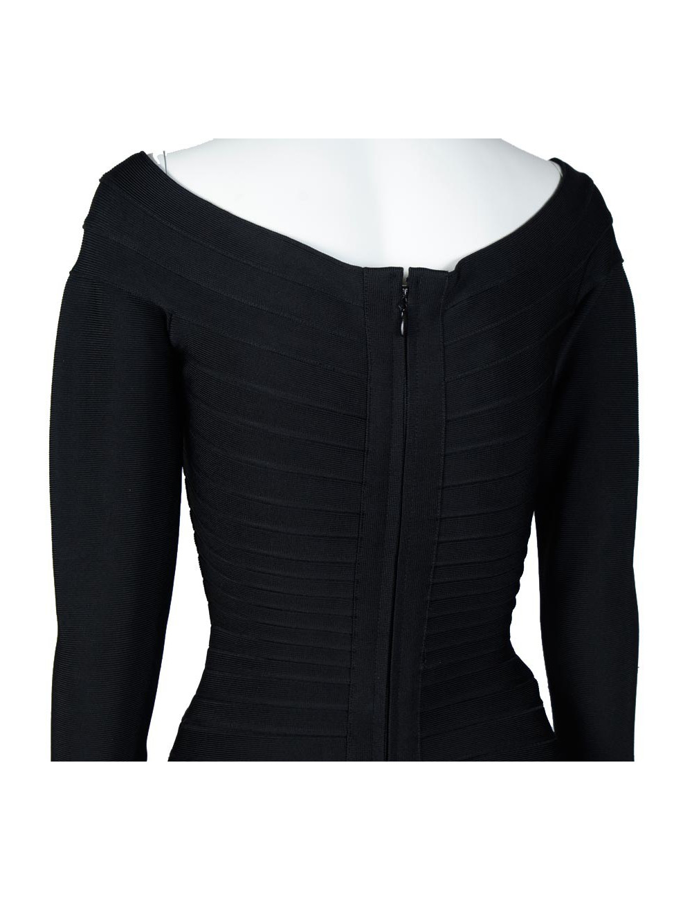 Robe HERVE LEGER noire