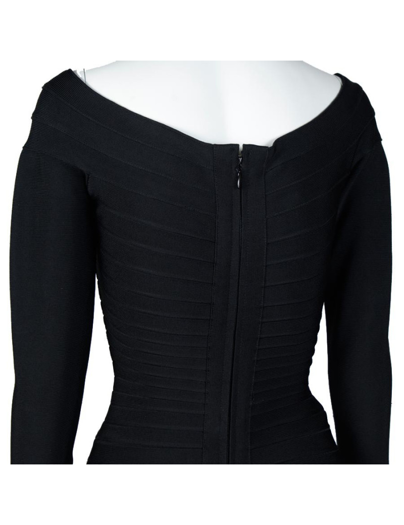 Robe HERVE LEGER noire