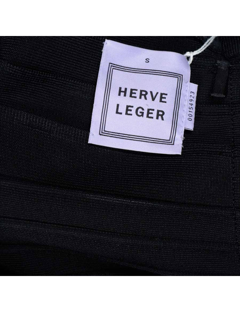 Robe HERVE LEGER noire