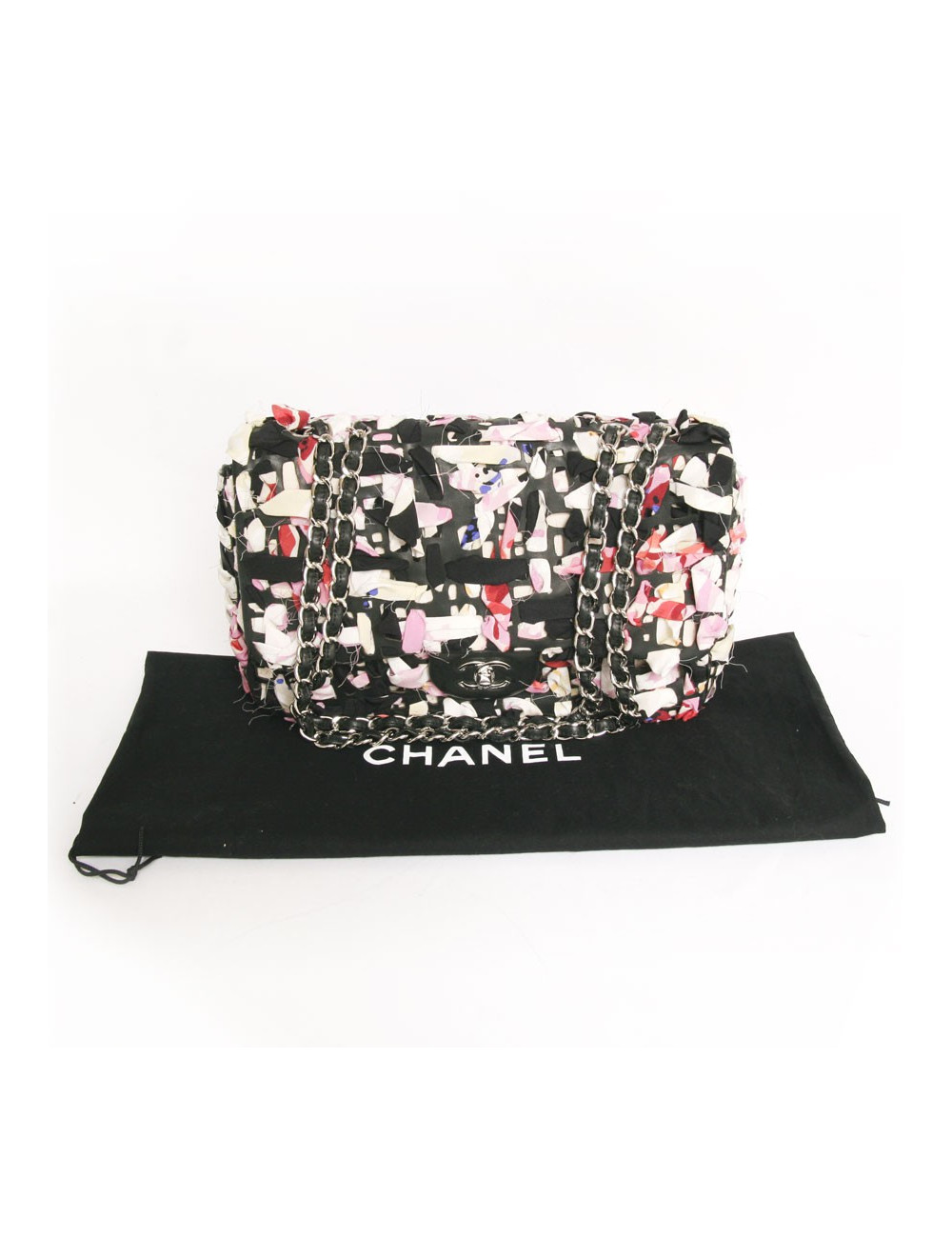 Sac CHANEL Timeless Cuir et tissu