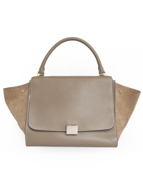 Sac CELINE trapèze couleur étoupe