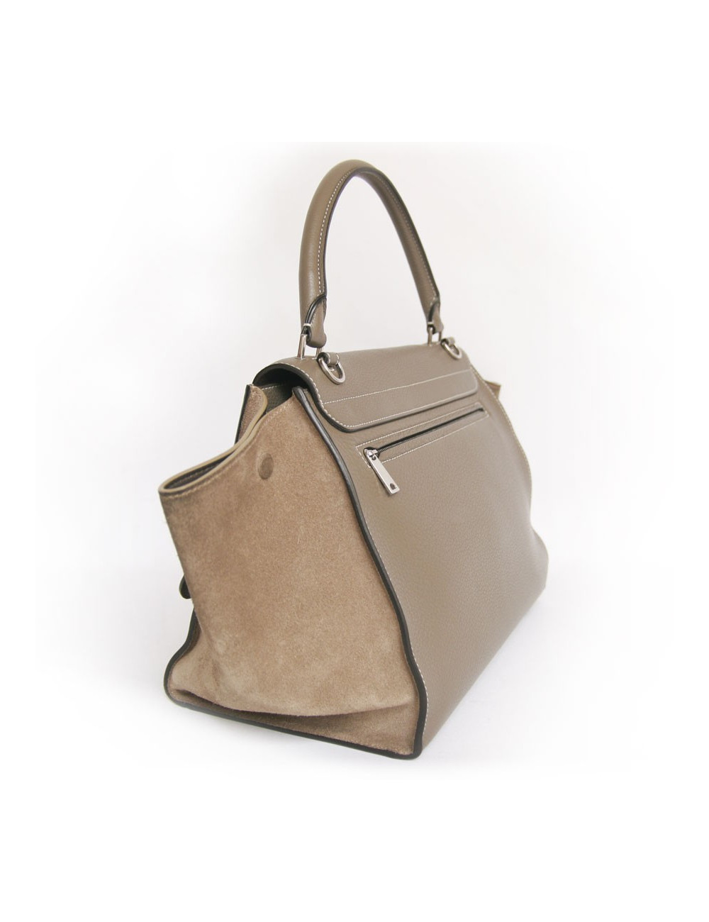 Sac CELINE trapèze couleur étoupe