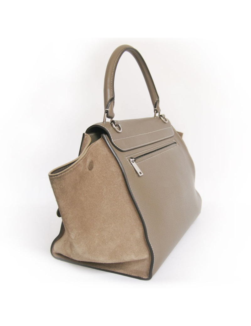 Sac CELINE trapèze couleur étoupe