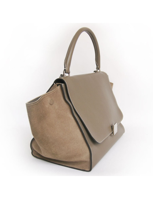 Sac CELINE trapèze couleur étoupe