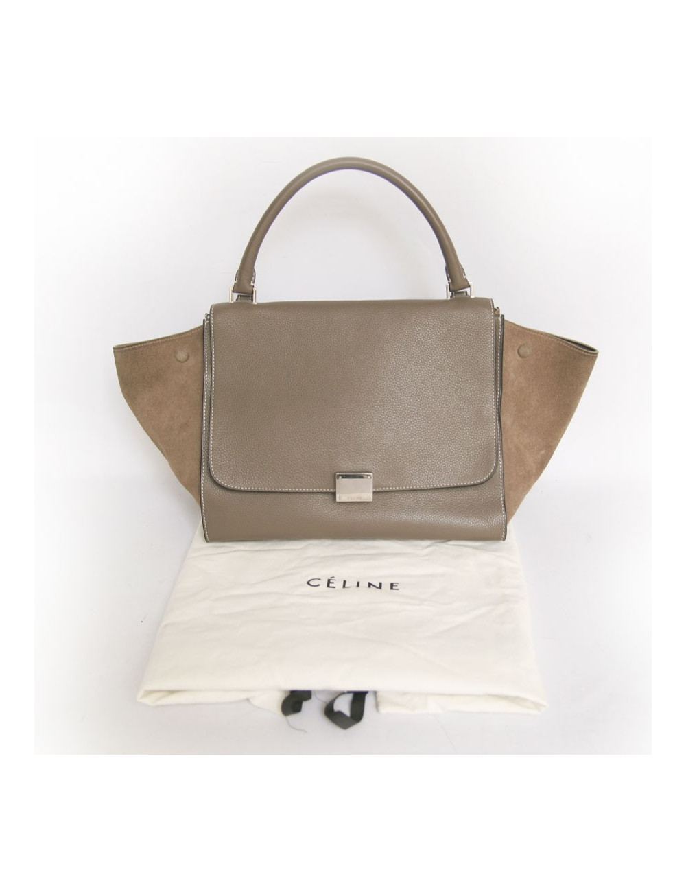 Sac CELINE trapèze couleur étoupe