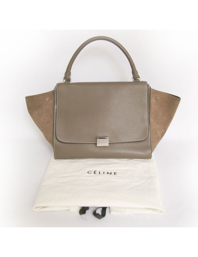 Sac CELINE trapèze couleur étoupe