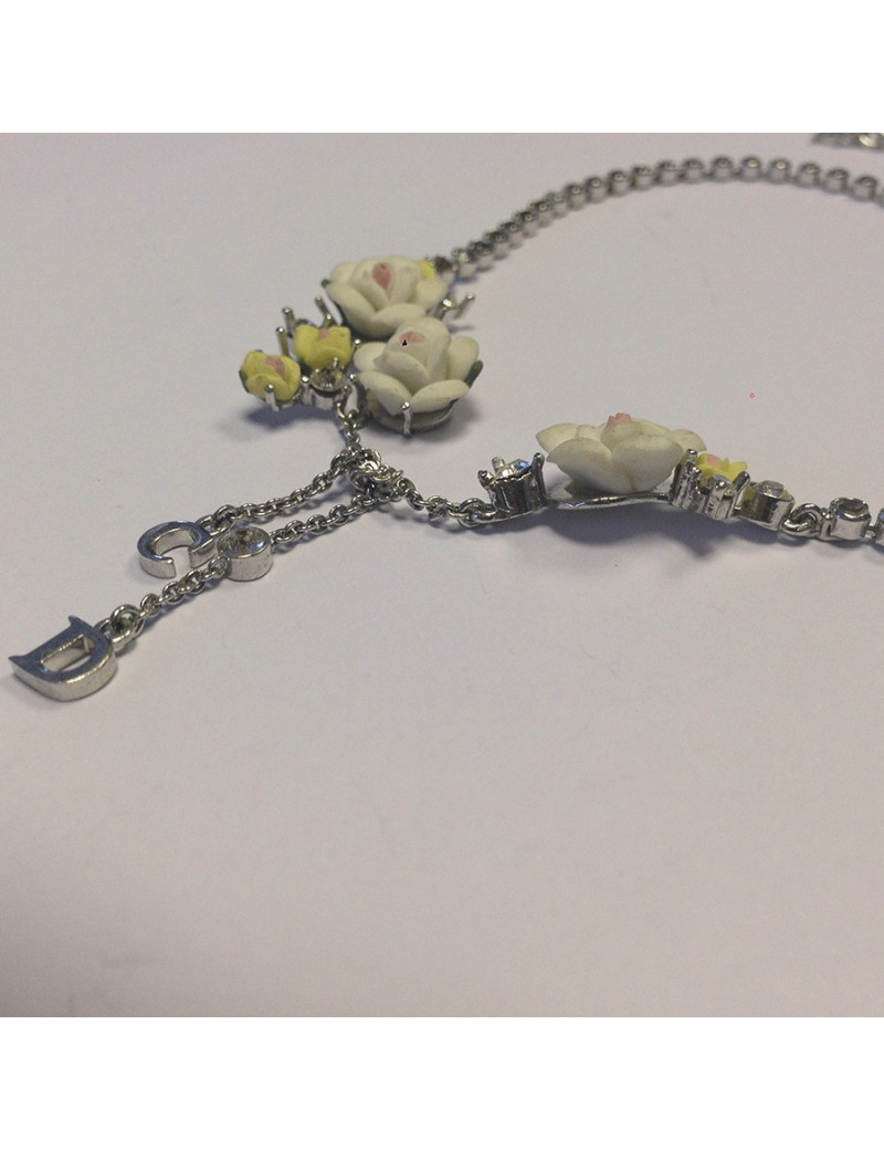 Coller DIOR roses en résine 