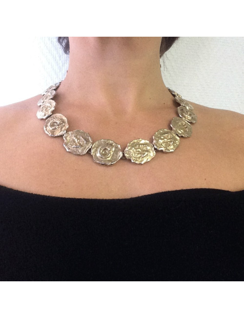 Collier "signes du zodiaque" YVES SAINT LAURENT doré