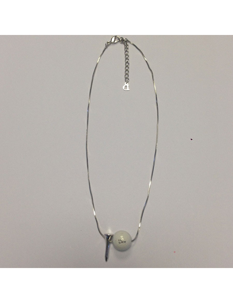 Collier "Balle de golf" DIOR 