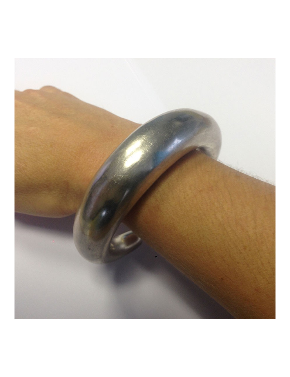 Bracelet argent anonyme