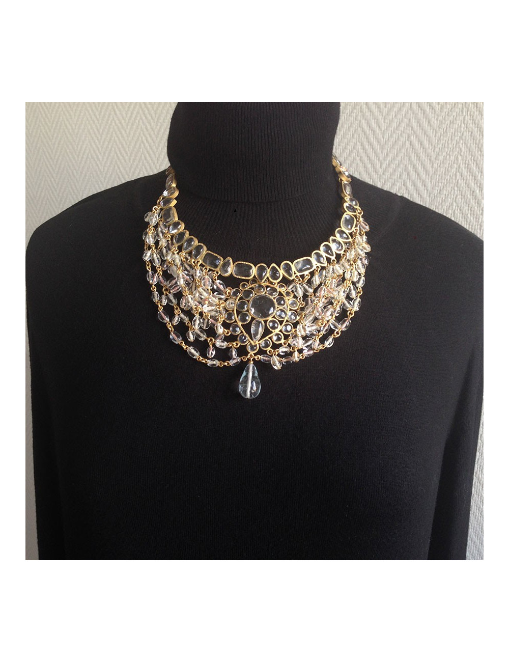 Collier d'apparat MARGUERITE de VALOIS bysantin