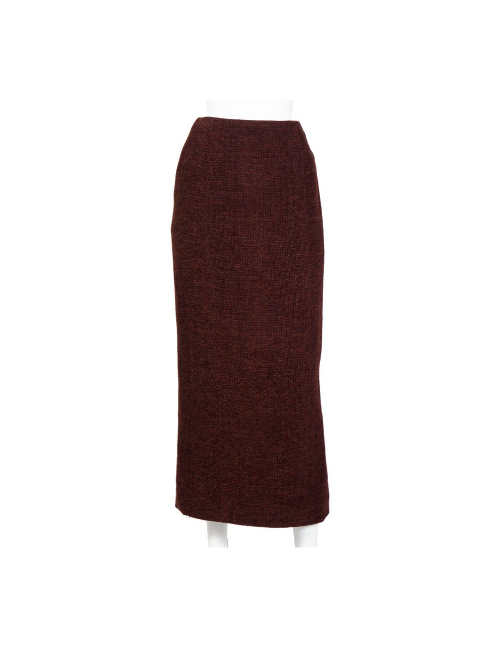 Jupe longue CHANEL T 40 laine